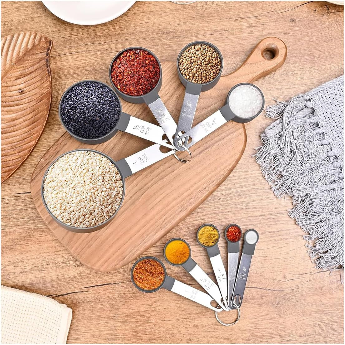 10pcs-measuring-cups-spoons-set-stackable-cups-and-spoons-nesting-measure-cups-with-stainless-steel-handle-kitchen-gadgets-for-cooking-baking-grey