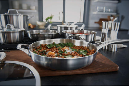 Calphalon Stainless Steel Kitchen Cookware, 11-Piece Pots and Pans Set with Stay-Cool Handles, Dishwasher & Oven Safe, Silver8