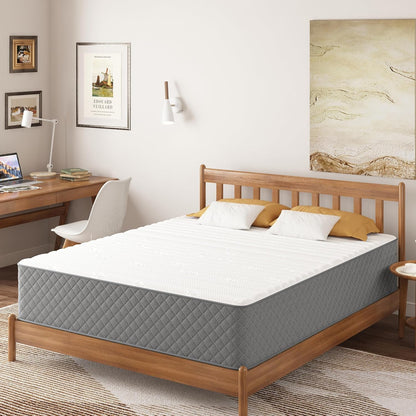 Full Mattress, 12 Inch Cooling-Gel Memory Foam and Pocket Spring Hybrid Mattress, Full Size Mattress in a Box, Certipur-Us Certified, Medium Firm, Double Mattress | Pocket Springs, Motion Isolation, Pressure Relief, Certipur-Us Certified, in a Box, Medium Firm7