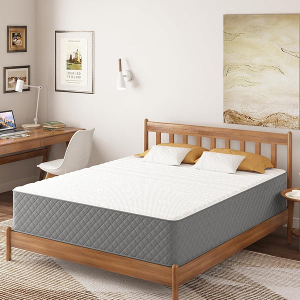 Full Mattress, 12 Inch Cooling-Gel Memory Foam and Pocket Spring Hybrid Mattress, Full Size Mattress in a Box, Certipur-Us Certified, Medium Firm, Double Mattress | Pocket Springs, Motion Isolation, Pressure Relief, Certipur-Us Certified, in a Box, Medium Firm7