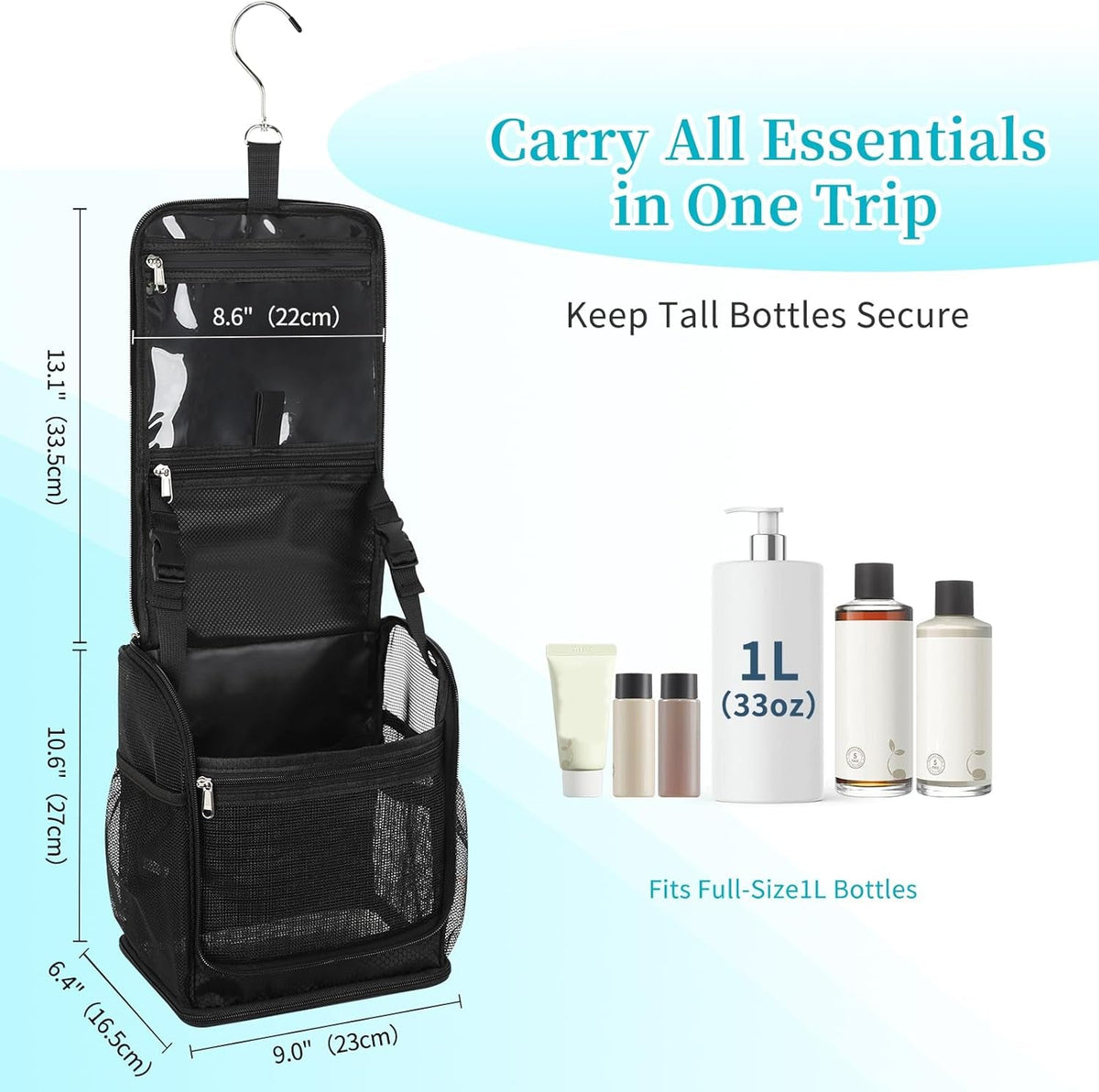 mesh-shower-caddy-portable-toiletry-bags-for-travel-black