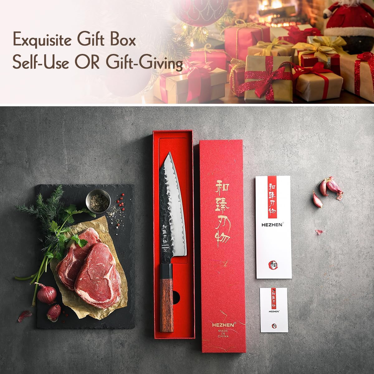 8-5-chef-knife-3-layers-high-carbon-clad-steel-kiritsuke-knife-composite-forging-steel-professional-japanese-kitchen-knife-redwood-octagonal-handle-with-wooden-knife-sheath