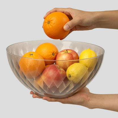 Plastic Mixing Bowls with Lids, 6 Piece Nesting Bowls Set for Kitchen8