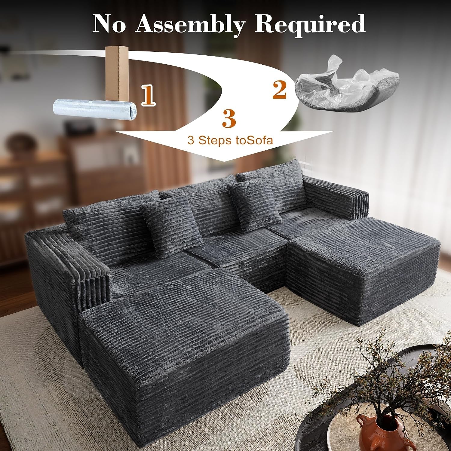 110-corduroy-modular-sectional-boneless-sofa-with-2-ottomans-convertible-cloud-couch-with-deep-seats-fluffy-memory-foam-u-shaped-couch-for-living-room-no-assembly-required-gray