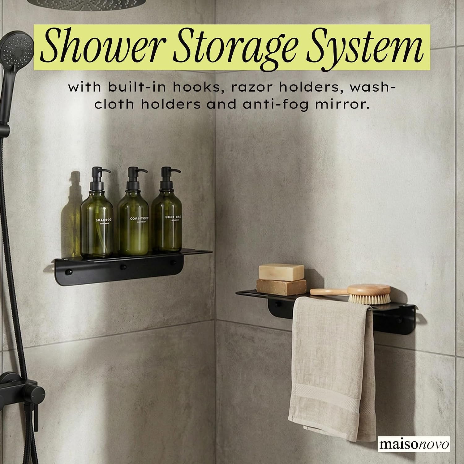 shower-caddy-bathroom-shelf-with-towel-bar-wall-mounted-set-of-2