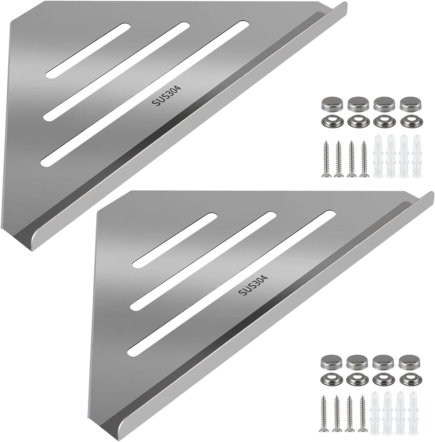 2-pcs-304-stainless-steel-corner-shelf-with-screws-triangle-shower-caddy-wall-mount-soap-holder-for-bathroom-kitchen-organization-polished-silver