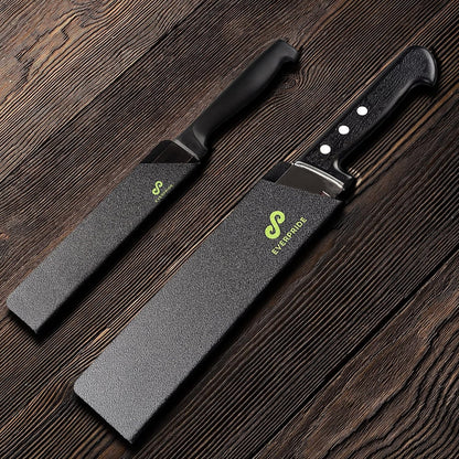 6 Inch & 8 Inch Chef Knife Guard Set (2-Piece Set) Universal Blade Edge Cover Sheaths for Chef and Kitchen Knives – Durable, Bpa-Free, Felt Lined, Sturdy ABS Plastic – Knives Not Included5