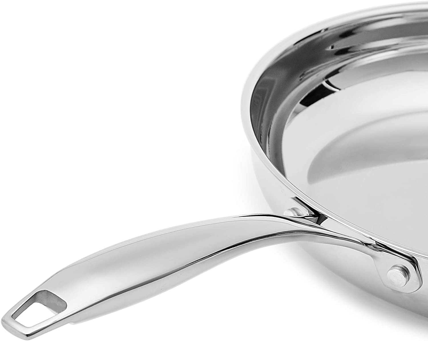 stainless-steel-frying-pan-set-induction-compatible-skillet-oven-safe-heat-distributes-evenly-8-inch-10-inch-2-piece