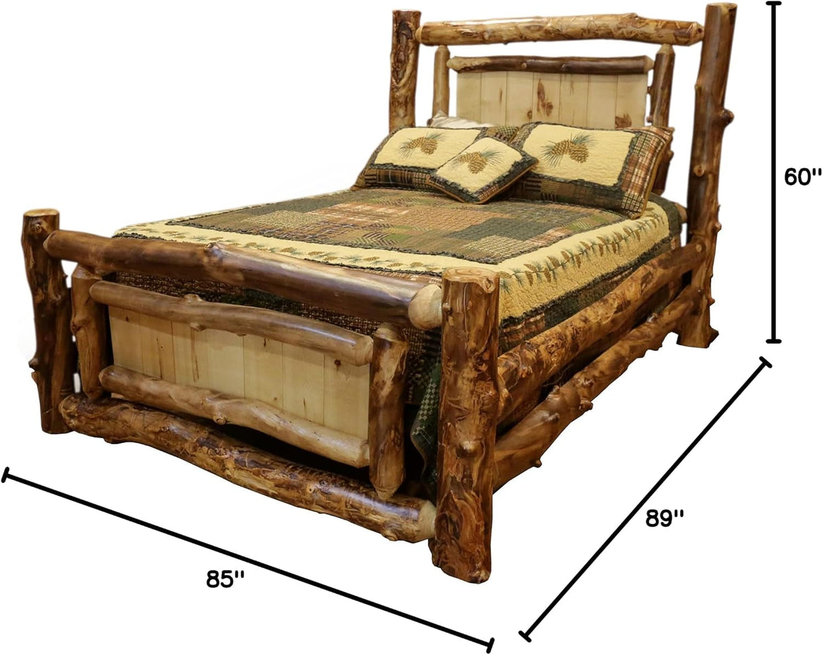 aspen-log-king-panel-bed