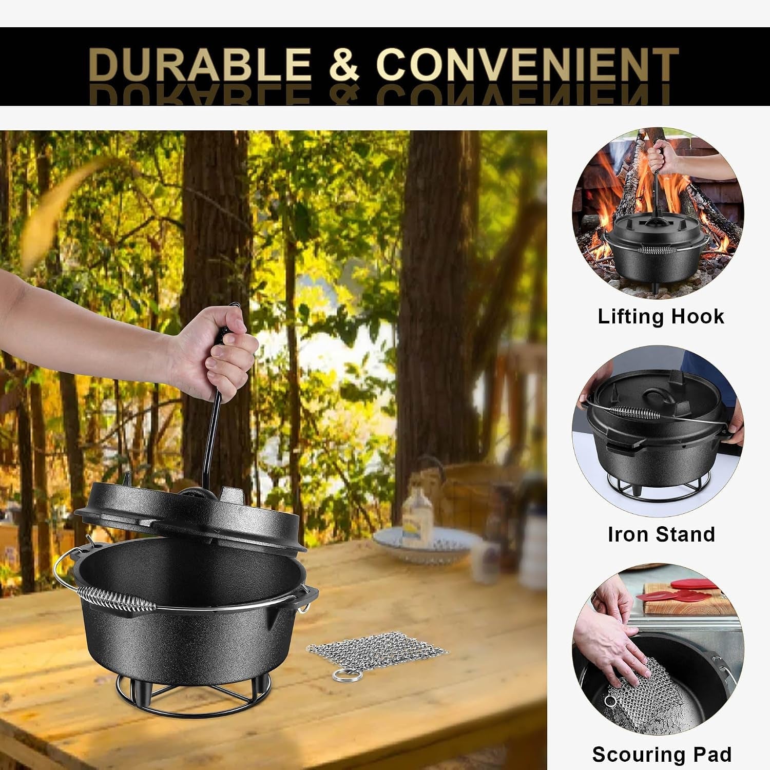 pre-seasoned-cast-iron-camp-dutch-oven-with-accessories-5qt-pot-open-fire-camping-cookware-with-2qt-skillet-lid-for-outdoor-campfire-cooking-baking-sourdough-bread-oven-safe