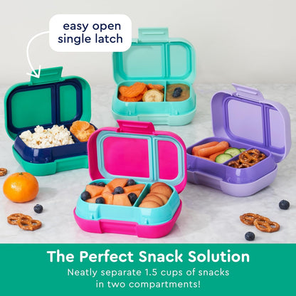 Bentgo Kids Snack Leak-Proof 2 Compartment Bento-Style Container4