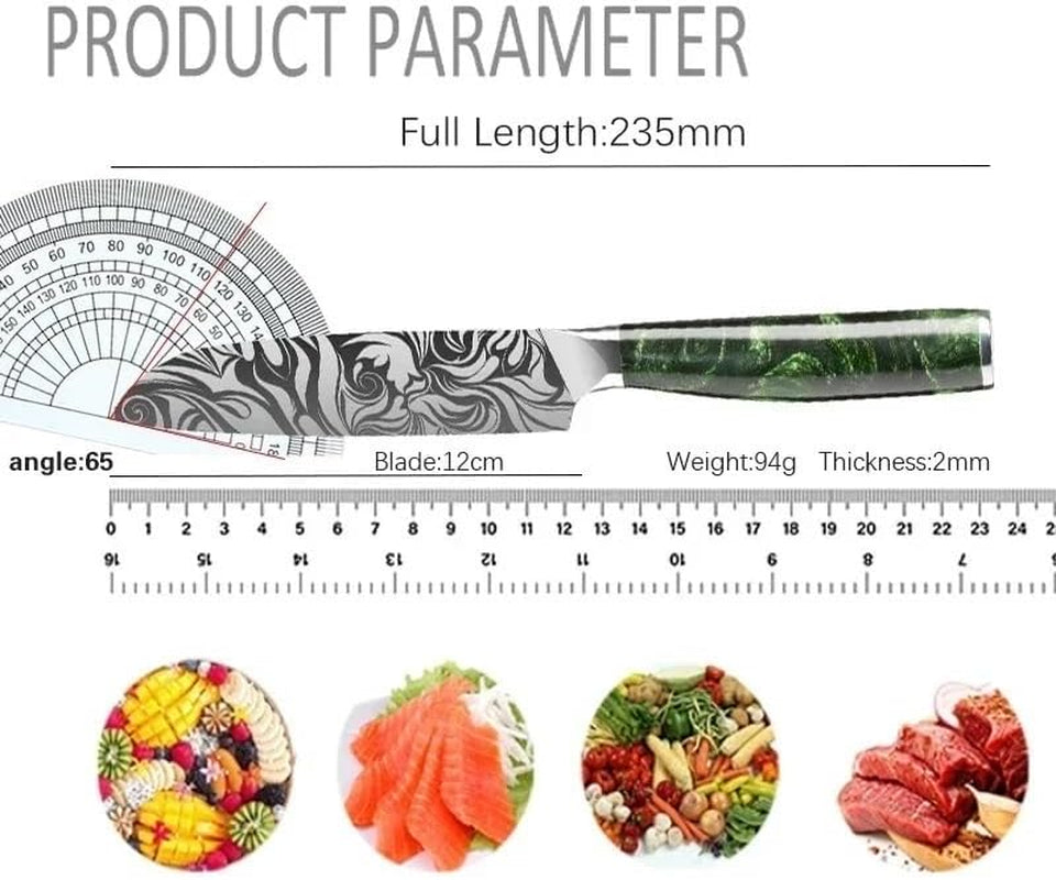 meat-cleaver-5-inch-kitchen-knives-laser-damascus-pattern-santoku-knife-meat-cleaver-slicing-utility-knives-resin-handle3pcs