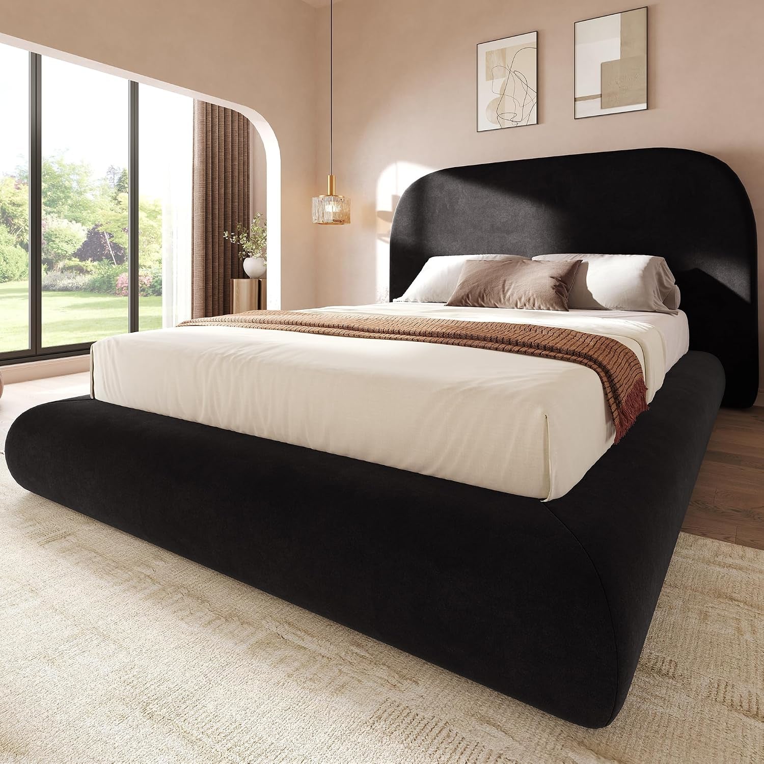 queen-size-bed-frame-curved-arched-soft-cloud-bed-with-headboard