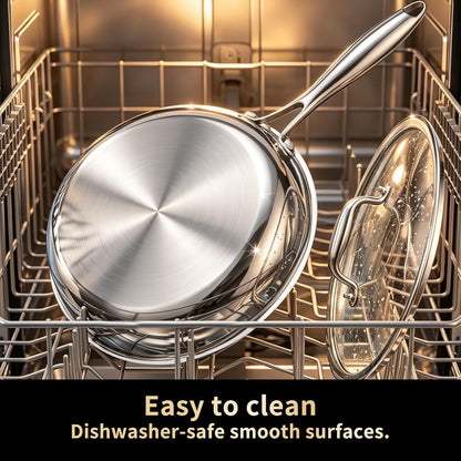 11-Piece 5-Ply Stainless Steel Cookware Set, Pots and Pans8