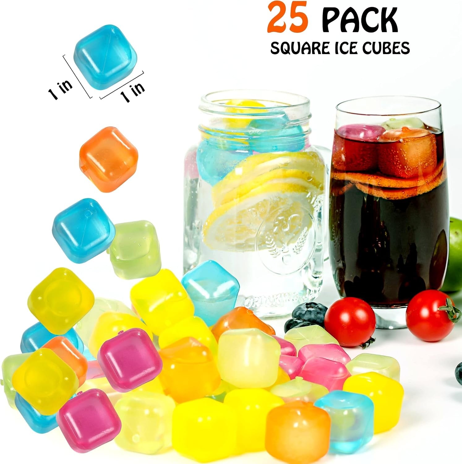 reusable-ice-cubes-25-pack-colorful-plastic-refreezable-ice-cubes-washable-non-melting-non-diluting-ice-cubes-for-drinks-whiskey-vodka-coffee-keeps-drinks-cold-without-watering-down