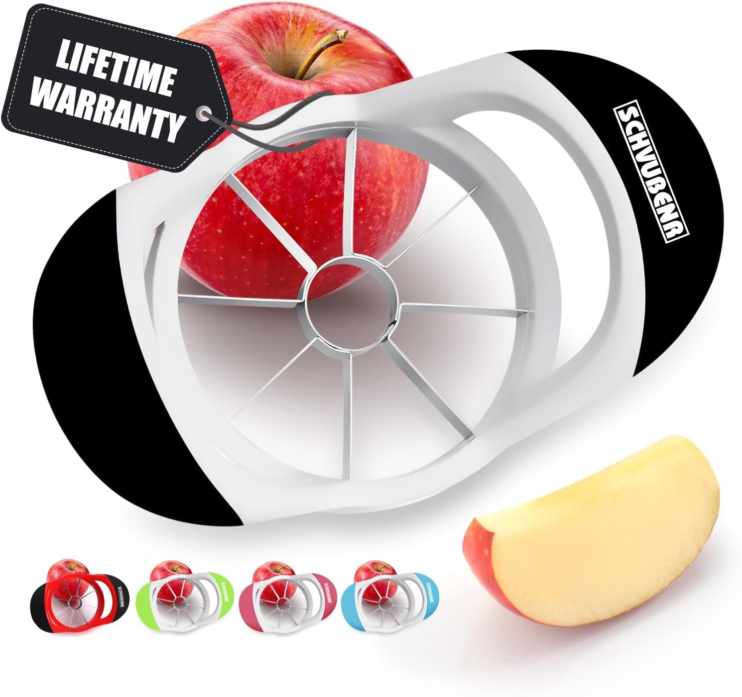 3-5-inch-apple-slicer-professional-apple-cutter-stainless-steel-apple-corer-super-sharp-apple-slicer-and-corer-apple-tool-with-8-sharp-bladesblack