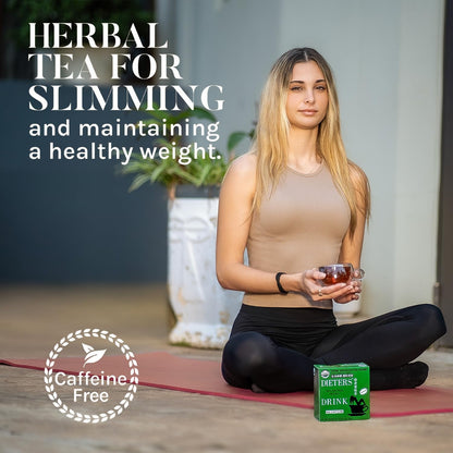Uncle Lees Dieters Detox Tea for Weight Loss and Belly Fat, Chinese Green Herbal Tea with Senna Leaves, 100% Natural, Weight Loss for Women & Men, Pack of 2-30 Tea Bags per Box4