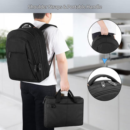 Three-Layer Chef Backpack with Knife Bag, 12 + 23 Slots, Bag Only7