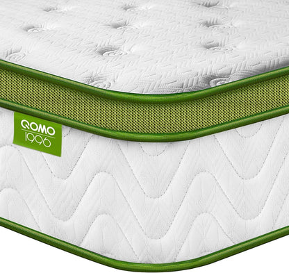 Twin Mattress 10 Inch - Twin Size Memory Foam Mattress in a Box with Individually Pocket Springs, Hybrid Gel Foam Mattresses Medium Firm, Fiberglass Free and Pressure Relief for All Sleep Positions13