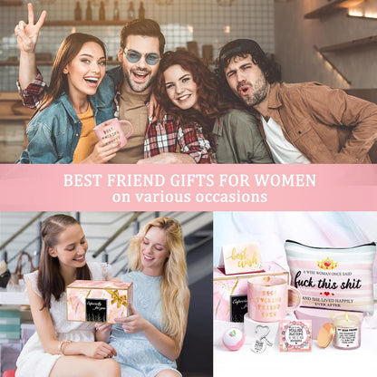 Birthday Gifts for Women Best Friends Friendship Gifts for Women Funny Gifts for Female BFF Female Bestfriend Bestie Scent Candles Coffee Mug Gifts for Friends Her Sister7