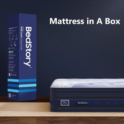Firm Queen Mattress 13 Inch - Pro Hybrid Mattress with Gel Memory Foam, Extra Spinal Support, Ergonomic Zone with Edge Support- Made in USA, Certipur-Us Certified 365 Night Trial8