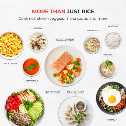 CUCKOO One-Touch Rice Cooker and Warmer, 12-Cup Cooked, White, CR-0601C | 6-Cup Uncooked Capacity, Nonstick Inner Pot, One-Touch Operation, Automatic Keep Warm, for Families and Meal Prep5