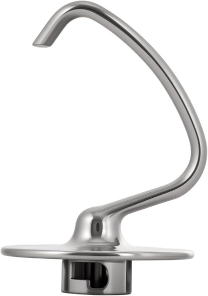 Stainless Steel Dough Hook for Kitchenaid 4.5-5 Qt Tilt-Head Mixers,Dishwasher Safe,Heavy-Duty Replacement K45DH for Kitchen Aid Dough Hook Attachment1
