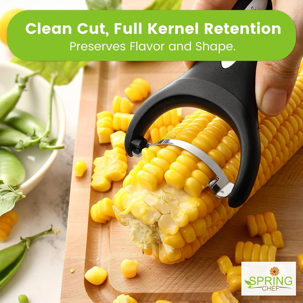Stainless Steel Corn Peeler, Corn on the Cob Stripper Tool4