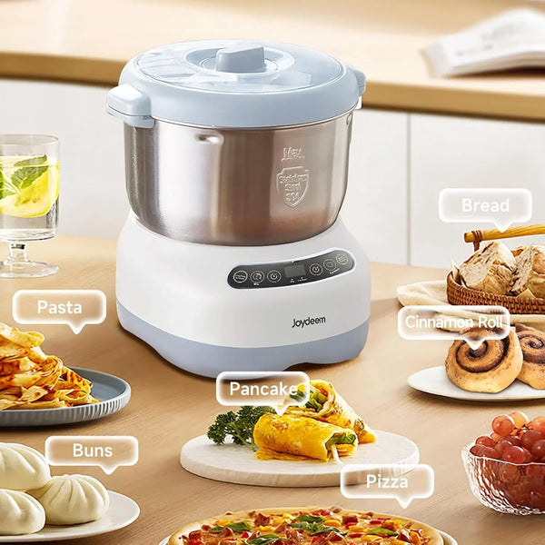 Electric Dough Maker with Ferment Function, Microcomputer Timing, Face-Up Touch Panel, 7.4Qt, 304 Stainless Steel, JD-HMJ7L2