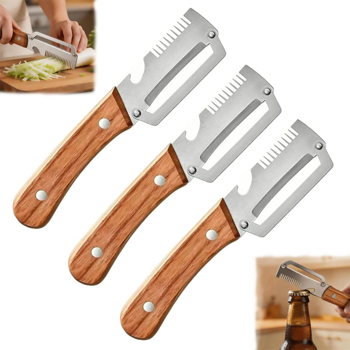 3-pack-multifunctional-vegetable-peeler-with-scallion-shredder-and-bottle-opener-wooden-handle-peelers-for-kitchen-handheld-peeler-for-home-cooks