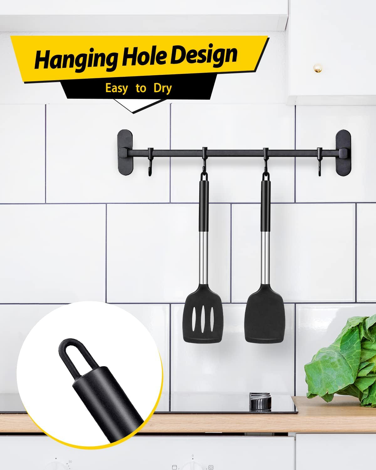 pack-of-2-silicone-solid-turner-non-stick-slotted-kitchen-spatulas-high-heat-resistant-bpa-free-cooking-utensils-ideal-cookware-for-fish-eggs-pancakesblack