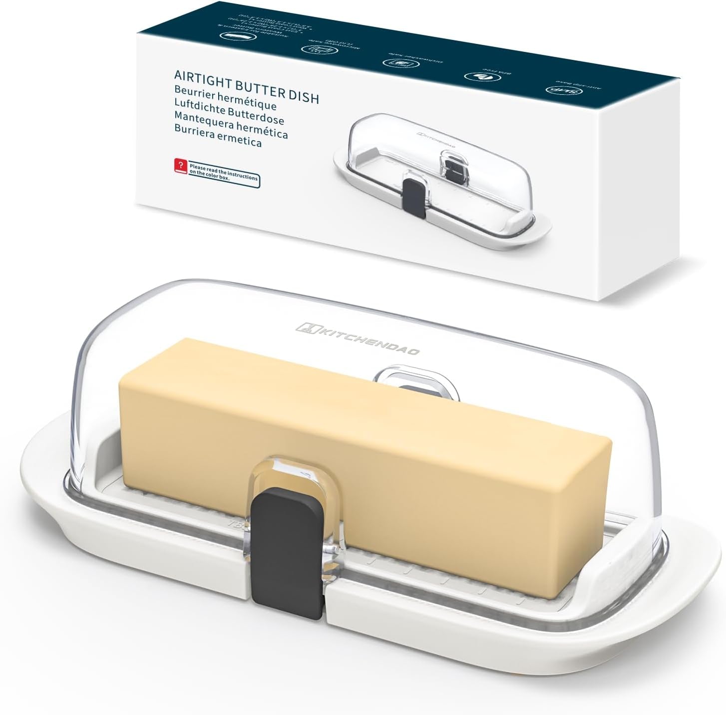 one-handed-airtight-butter-dish-with-lid-for-countertop-and-refrigerator-door-shelf-butter-holder-with-one-press-to-open-close-secure-latching-buckle-for-west-east-coast-butter-white