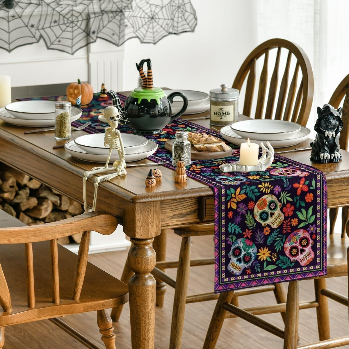 day-of-the-dead-mexican-table-runner-sugar-skull-linen-tablecloth-for-dia-de-los-muertos-mexican-party-firesta-holiday-kitchen-dining-room-home-decoration-13x-72