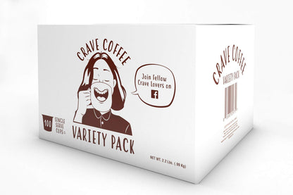 Flavored Coffee Pods Sampler, Compatible with 2.0 K-Cup Brewers, Single Serve Assorted Variety Pack, 100 Count2