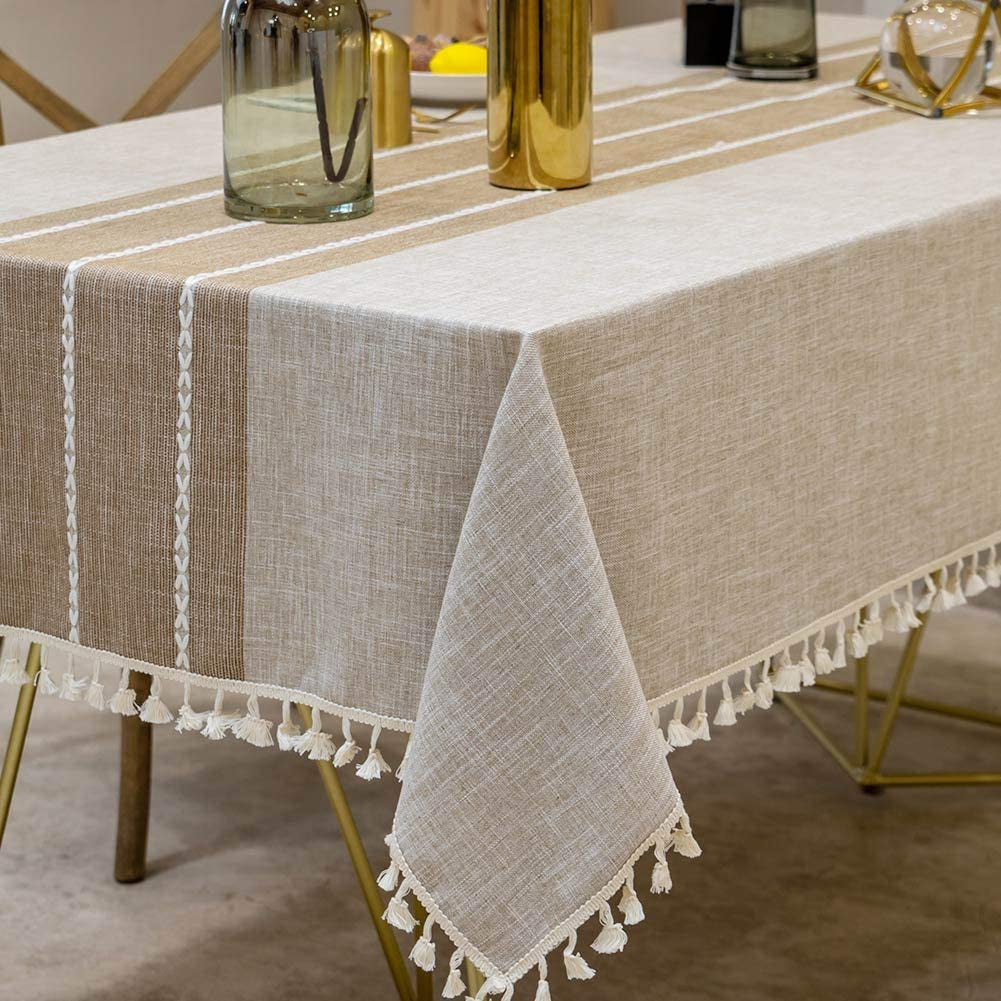 tablecloths-waterproof-table-cloth-linens-wrinkle-free-anti-fading-rustic-table-cover-decoration-for-kitchen-dinning-christmas-rectangle-oblong-55x70-4-6-seats-light-coffee