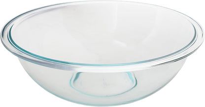 326 4-Quart Glass Mixing Bowl - Made in USA | Thermal Shock Resistant | Clear Design | Mixing and Serving Use | Easy Pour Spout | Dishwasher Safe4