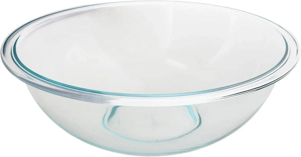 326 4-Quart Glass Mixing Bowl - Made in USA | Thermal Shock Resistant | Clear Design | Mixing and Serving Use | Easy Pour Spout | Dishwasher Safe4