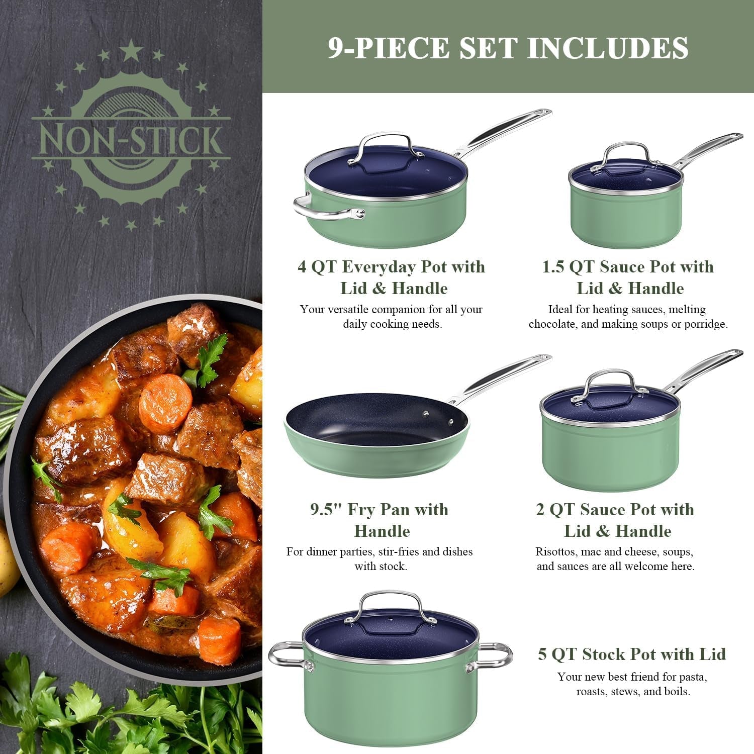 9pc-cookware-set-healthy-duralon-blue-ceramic-nonstick-coated-diamond-infused-scratch-resistant-pfas-free-oven-safe-induction-ready-evenly-heats-tempered-glass-lids-stay-cool-handle