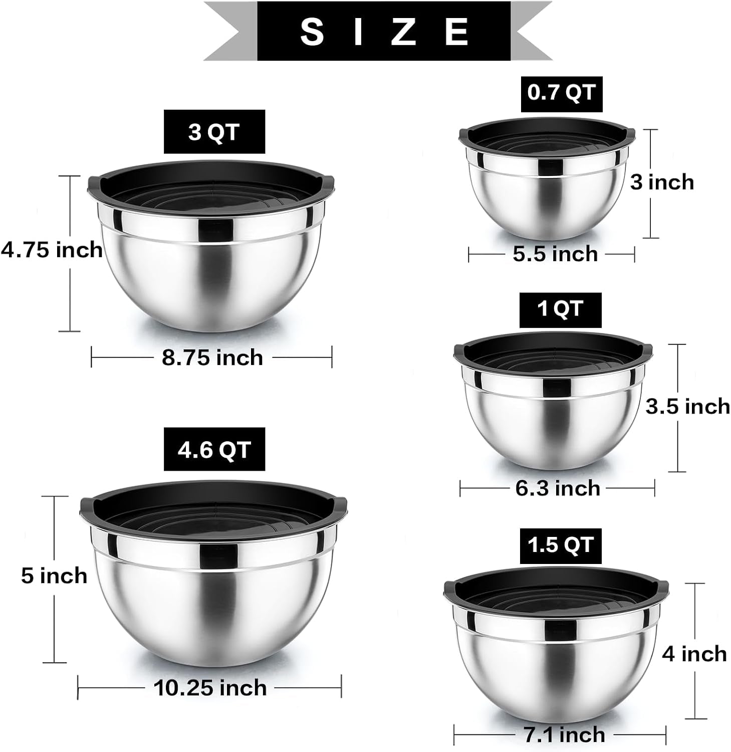 metal-mixing-bowls-with-lids-set-airtight-lids-black