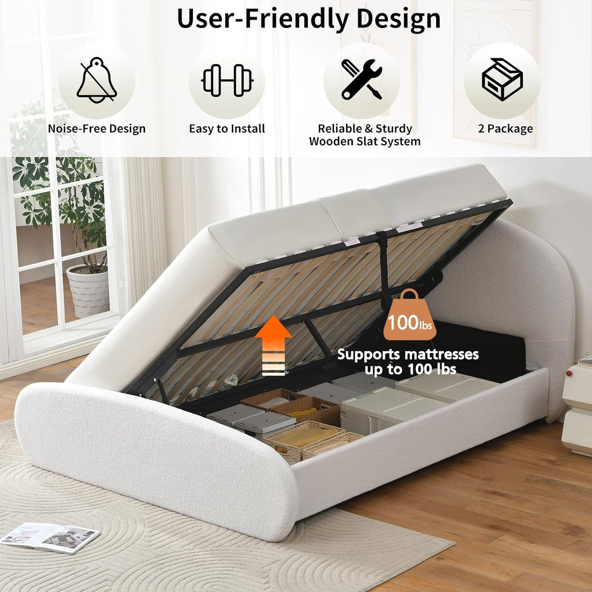 full-side-lift-storage-bed-frame-upholstered-platform-bed-with-curved-silhouette-headboard-footboard-boucle-texture-removable-headboard-cover-no-box-spring-needed-cream-white