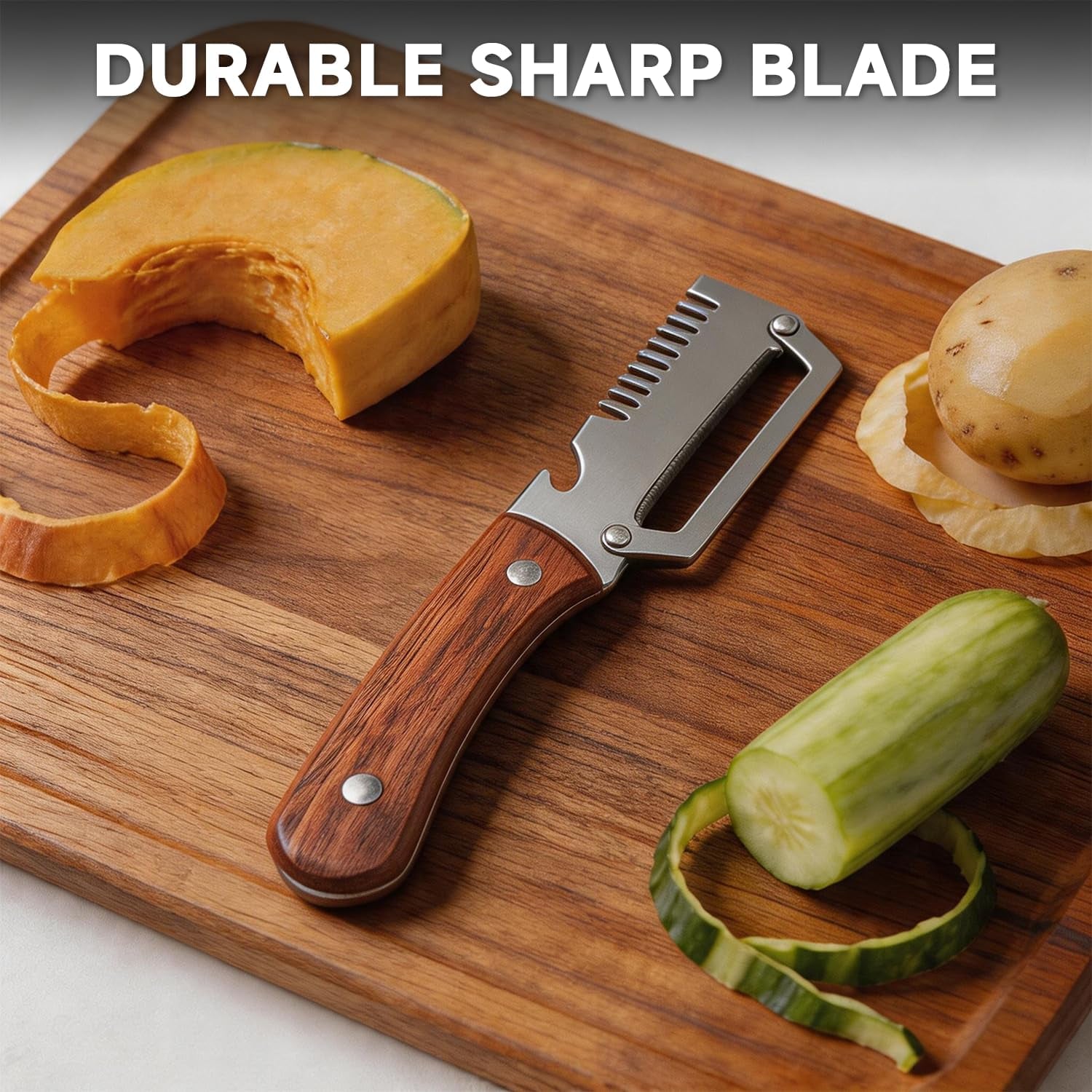 2026-upgrade-multifunctional-stainless-steel-peeler-2pcs-wooden-handle-fruit-and-vegetable-peeler-kitchen-gadgets-tool-for-fruit-pumpkin-peeling-potato-carrot-veggie-peeler