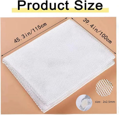 2Pcs Rice Net, 45 X 39 Inch Sushi Rice Cooking Net,Non-Stick Rice Cooker Napkin,Reusable Home or Commercial Rice Net,Fine Mesh Steam Cloth3
