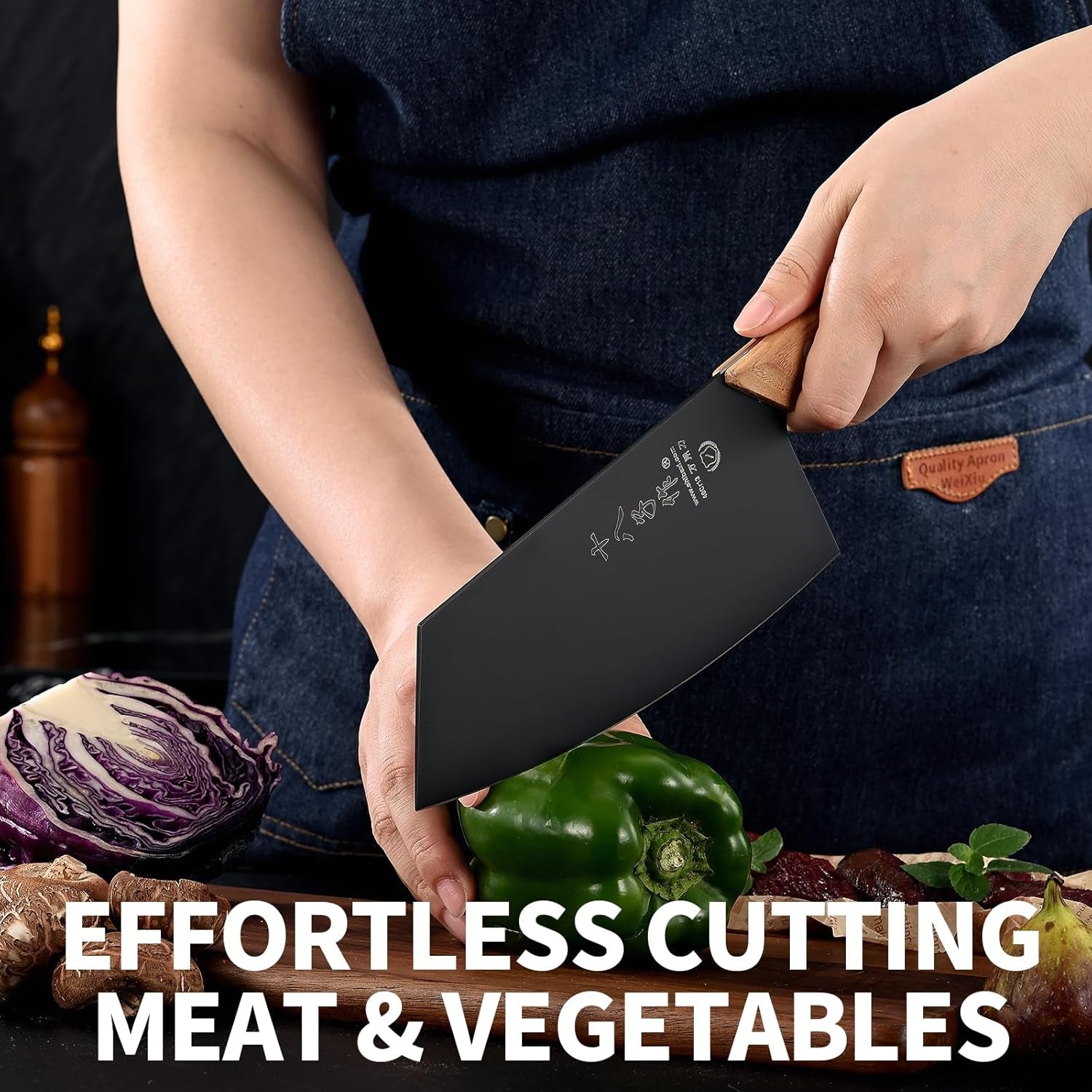 meat-cleaver-vegetable-cleaver-utility-knife-chinese-chef-knife-for-kitchen-stainless-steel-ergonomic-design-wooden-handle