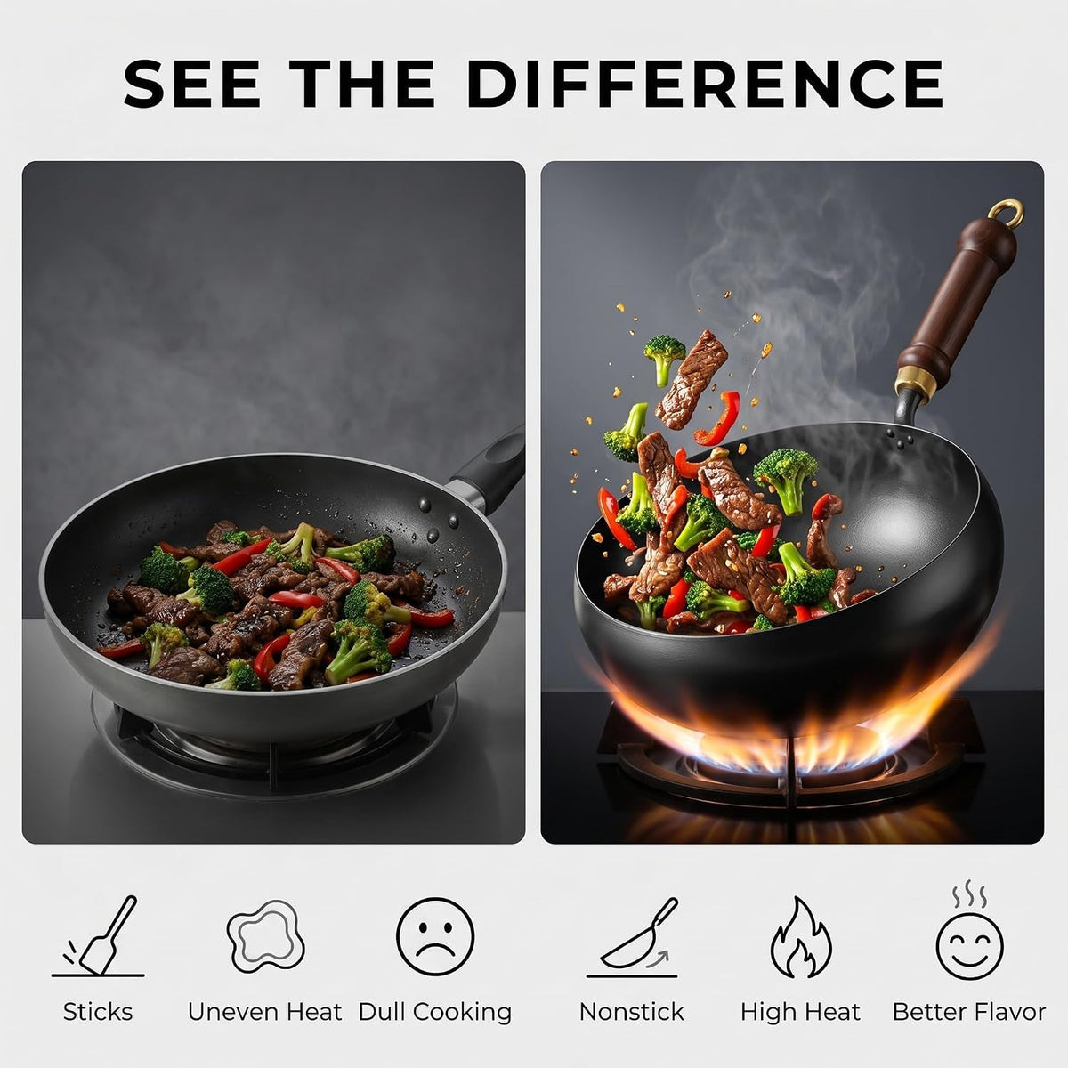 cast-iron-wok-japanese-cookware-with-lid-pan-cooking-thick-soup-hand-hammered-frying-pot-hotpot-mini-small-asian-non-stick-upgraded-sauce-steel-carbon-deep-enamel-skilletglass-lid-11in
