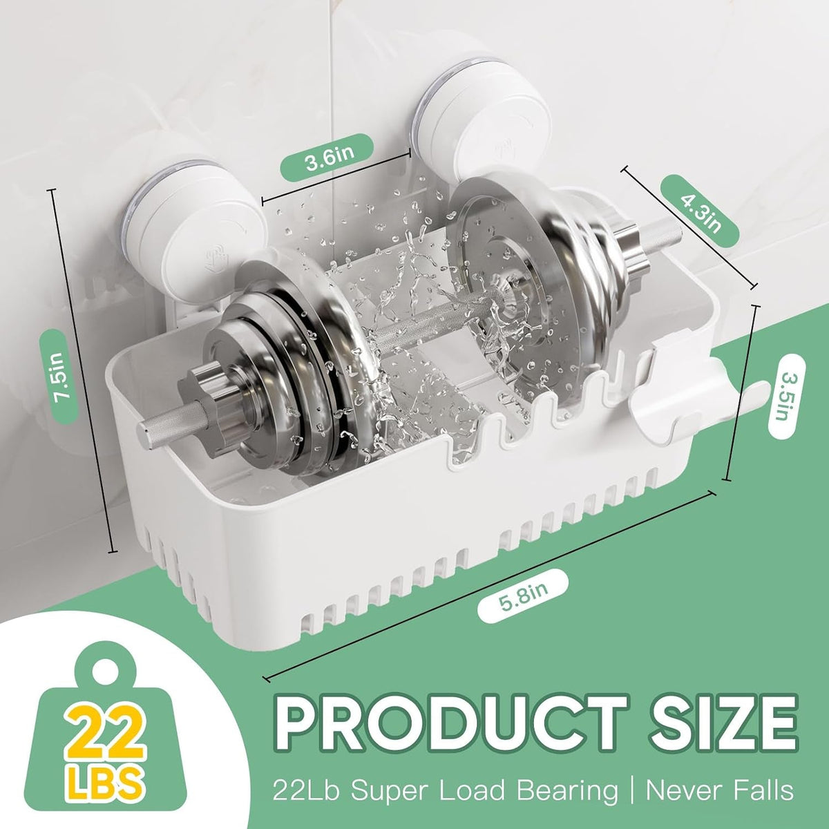shower-caddy-suction-cup-no-drilling-removable-shower-shelf-powerful-heavy-duty-hold-up-to-22lbs-waterproof-storage-basket-for-shampoo-toiletries-bathroom-kitchen-caddy-organizer