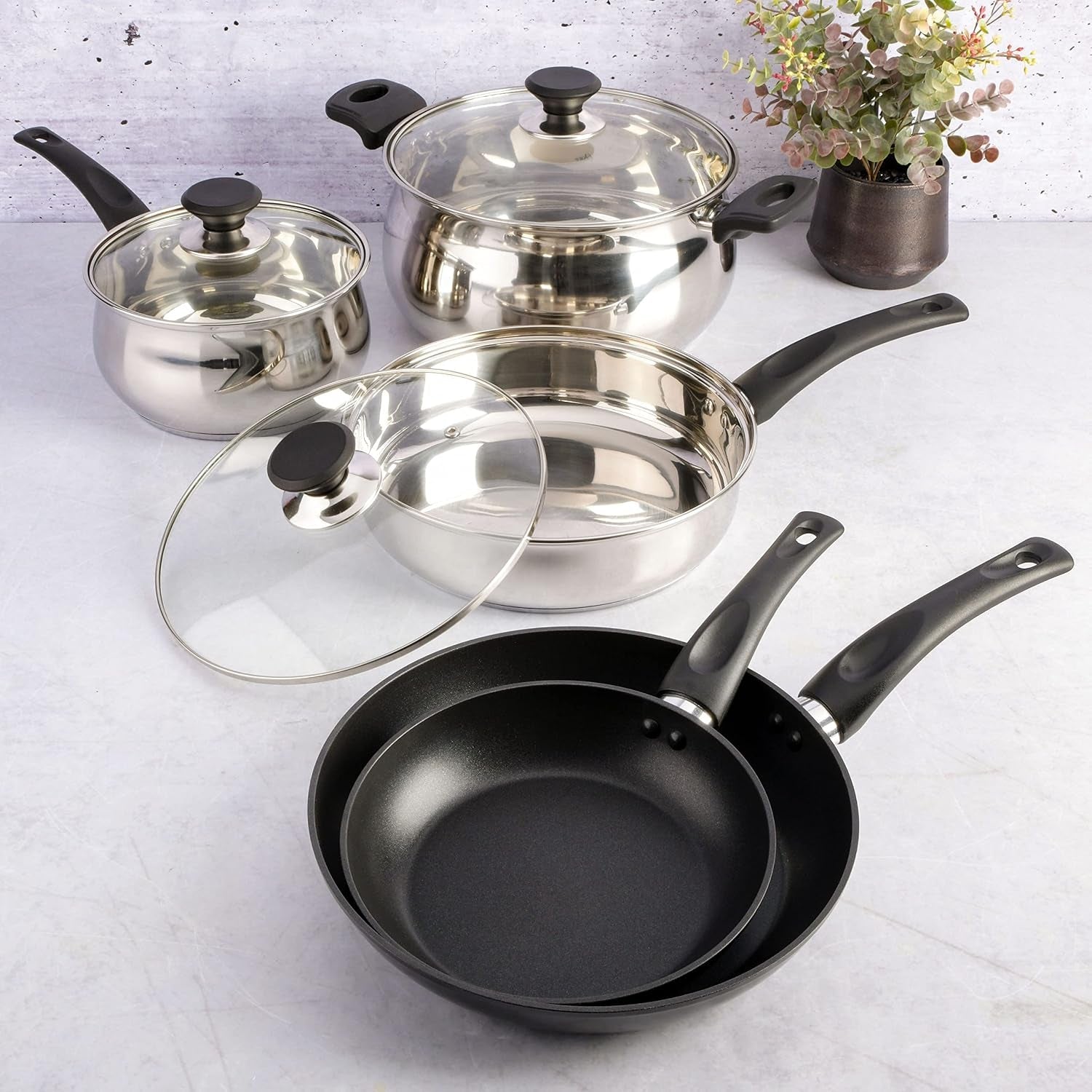 95-piece-kitchen-in-a-box-pots-and-pans-cookware-plates-and-bowls-dinnerware-cutlery-knife-block-flatware-utensils-tools-gadgets-storage-glasses-set