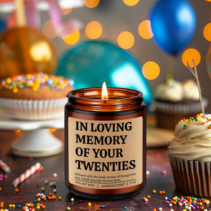 Candle, 30Th Birthday Gifts for Women, Men, Her, Him, 30 Year Old Bday4