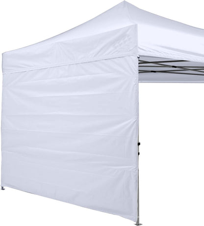 Instant Canopy Sunwall 10X10 FT No Frame or Top, White1