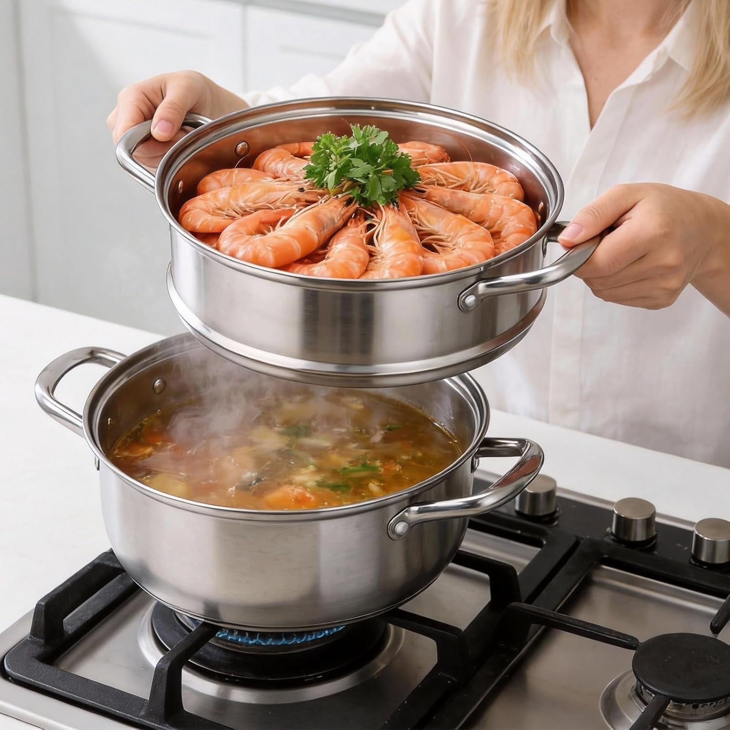 3-2qt-stainless-steel-steamer-for-cooking-with-food-steamer-basket-healthy-steaming-pot-multi-use-kitchen-cookware-for-vegetables-dumplings-soup-and-food-preparation-daily-kitchen-cooking
