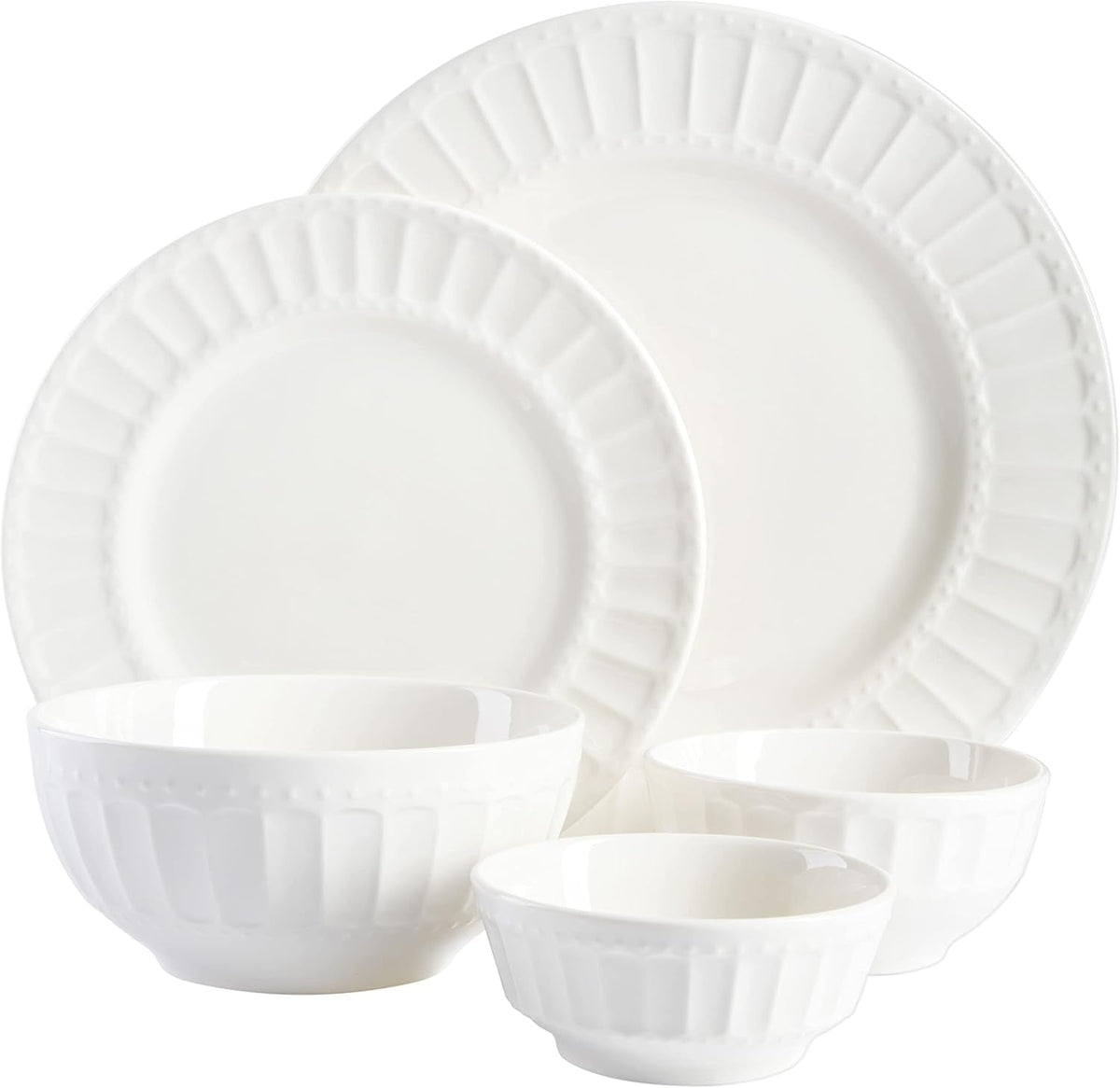 zen-buffet-porcelain-ceramic-dinnerware-sets-for-8-plates-and-bowls-set-40pcs-white-embossed-dishes
